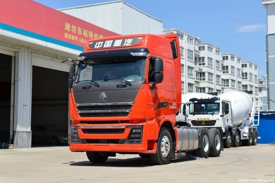 Affordable SINOTRUCK HOWO T7H 460 CV 6*4 4*2 testa del camion di trazione con finestra manuale