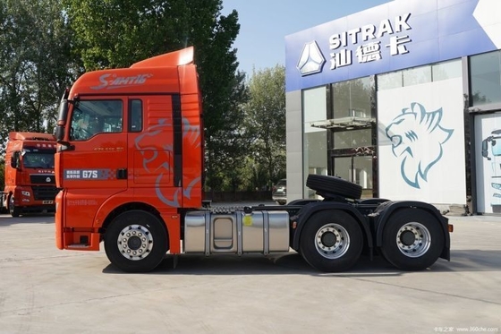 SITRAK G7S 610 HP 6X4 testa del camion trainante con elevata capacità del serbatoio del carburante e finestra automatica