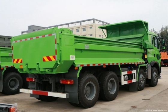 Camion pesante a 350 CV HOWO TX Camion pesante 8X4 6.8m Camion spazzatura con controllo di velocità ACC
