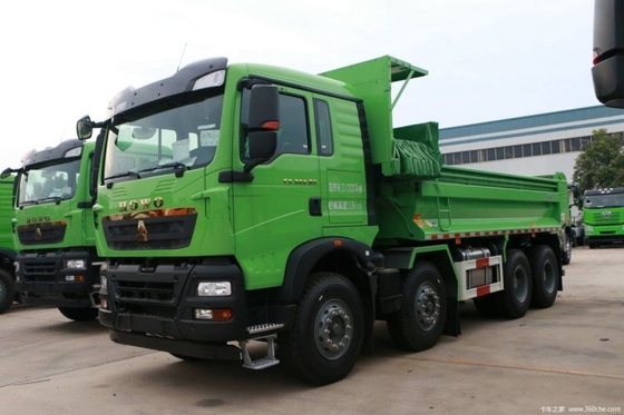 Camion pesante a 350 CV HOWO TX Camion pesante 8X4 6.8m Camion spazzatura con controllo di velocità ACC