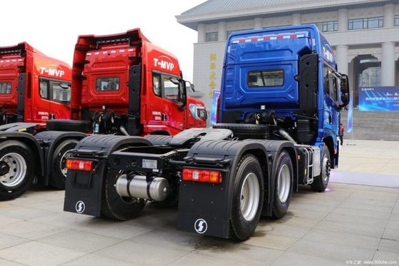 6x4 ruota motrice Shacman Delong X5000 460 HP Testa del trattore con FAST Gear Box