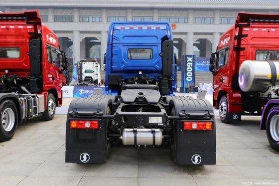 6x4 ruota motrice Shacman Delong X5000 460 HP Testa del trattore con FAST Gear Box