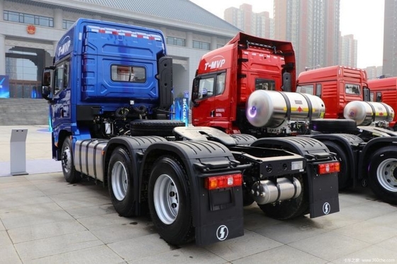 6x4 ruota motrice Shacman Delong X5000 460 HP Testa del trattore con FAST Gear Box