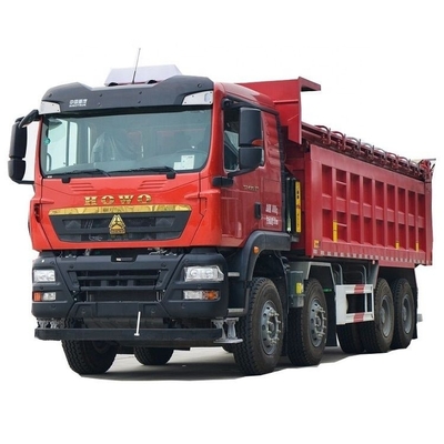 Fotocamera posteriore a 360° Sinotruk HOWO TX Camion pesante 430 CV 8X4 6.8m Camion spazzatura