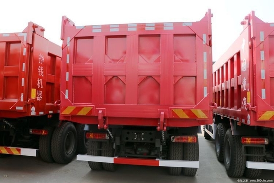 Touchscreen Sì 6X4 6 Meter Scaricatori Sinotruk HOWO Camion pesante 380 CV Auto usata 0 KM