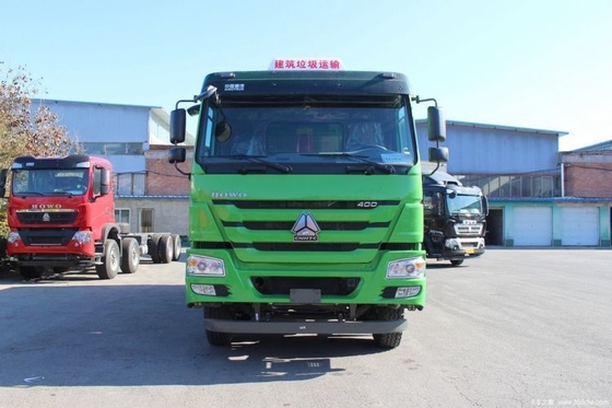 Telecamera posteriore a 360° Sinotruk HOWO Professional Camion pesante 400 CV 6X4 6 metri Camion spazzatura