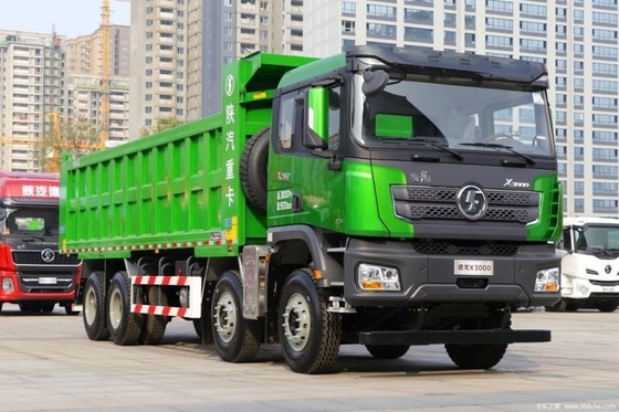 2 passeggeri camion scarico camion scarico camion di ribaltamento camion Shacman Delon X3000 460 CV 8X4 8 m