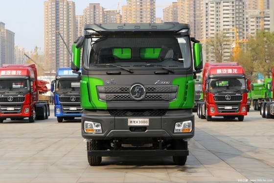 2 passeggeri camion scarico camion scarico camion di ribaltamento camion Shacman Delon X3000 460 CV 8X4 8 m