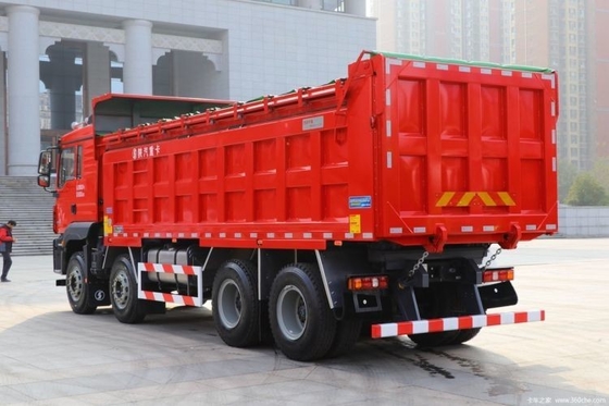 Shacman Shaanxi Cardron M3000S pesante 350 HP 8X4 6.8m camion a gomma con sistema multimediale