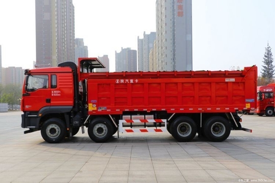 Shacman Shaanxi Cardron M3000S pesante 350 HP 8X4 6.8m camion a gomma con sistema multimediale