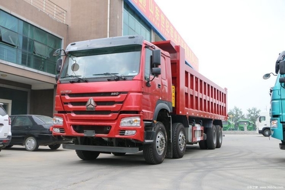 Autovetture usate Sinotruk HOWO Camion pesante 380 CV 8X4 8,2m Camion spazzatura